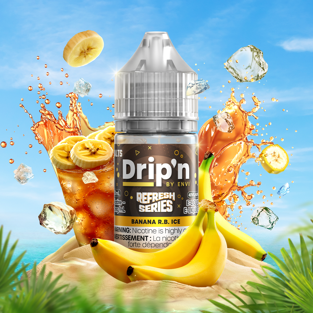 Drip'n Refresh Series 30 mL Nic Salt E-Liquid – product view 5