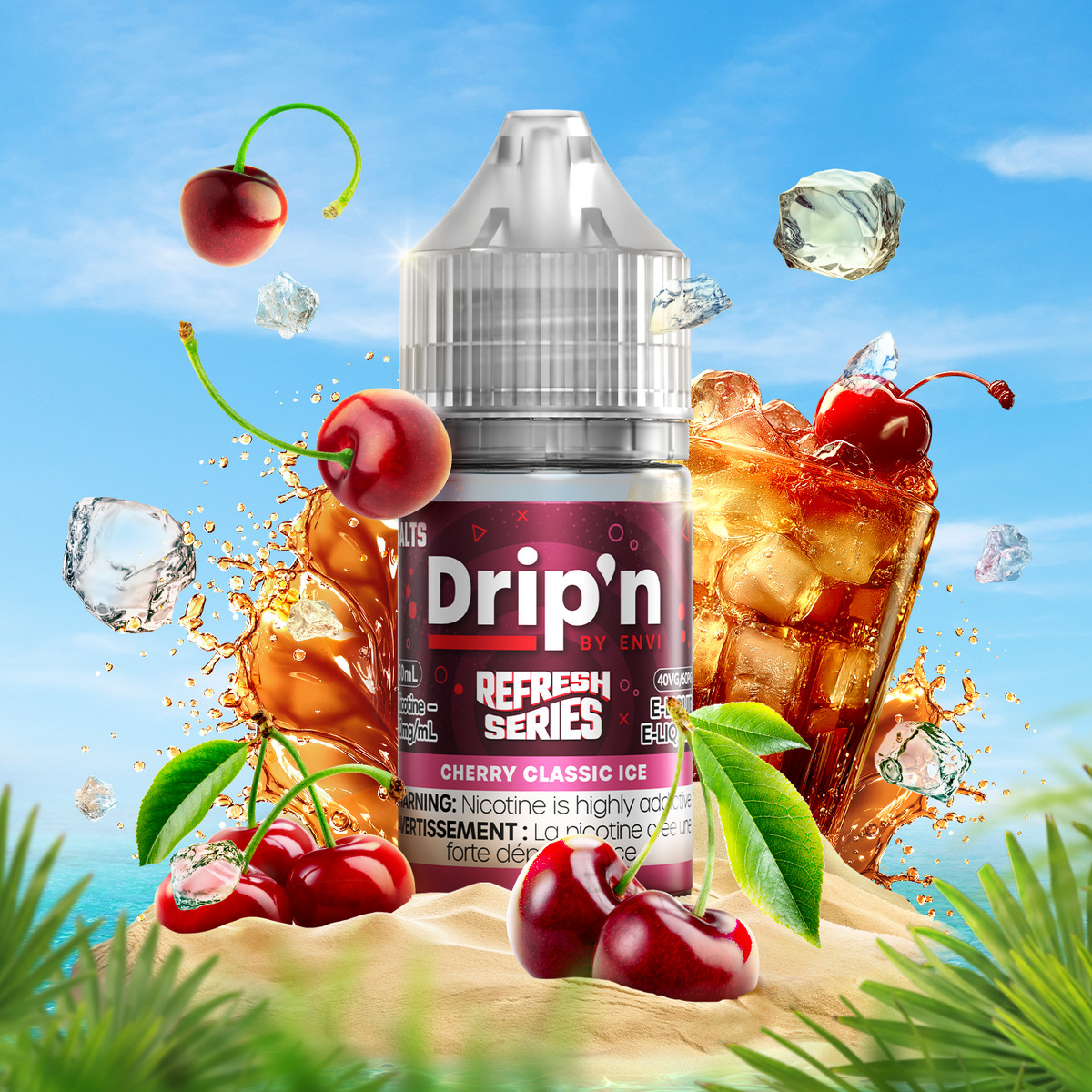 Drip'n Refresh Series 30 mL Nic Salt E-Liquid – product view 7
