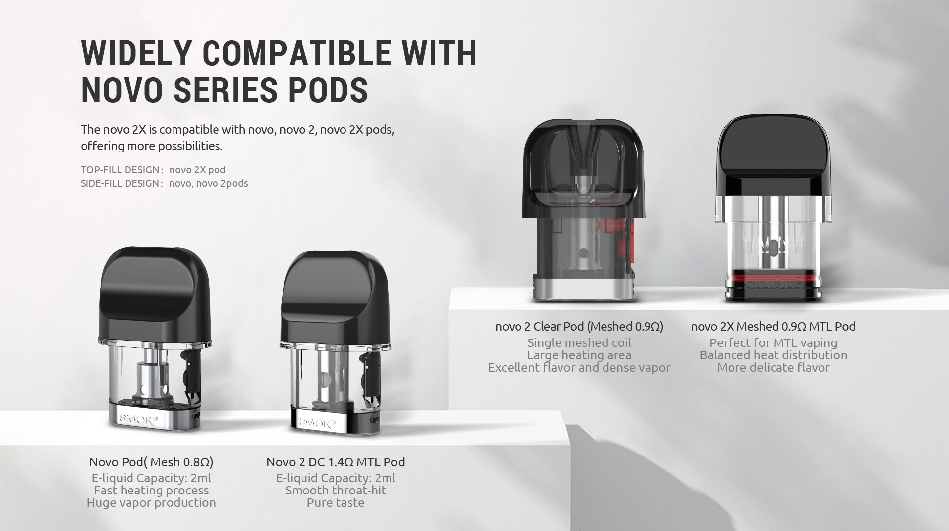 SMOK Novo 2x (Propod) Pods (3pack)