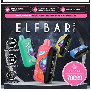 ELF BAR FS70K Disposable Vape – product view 2