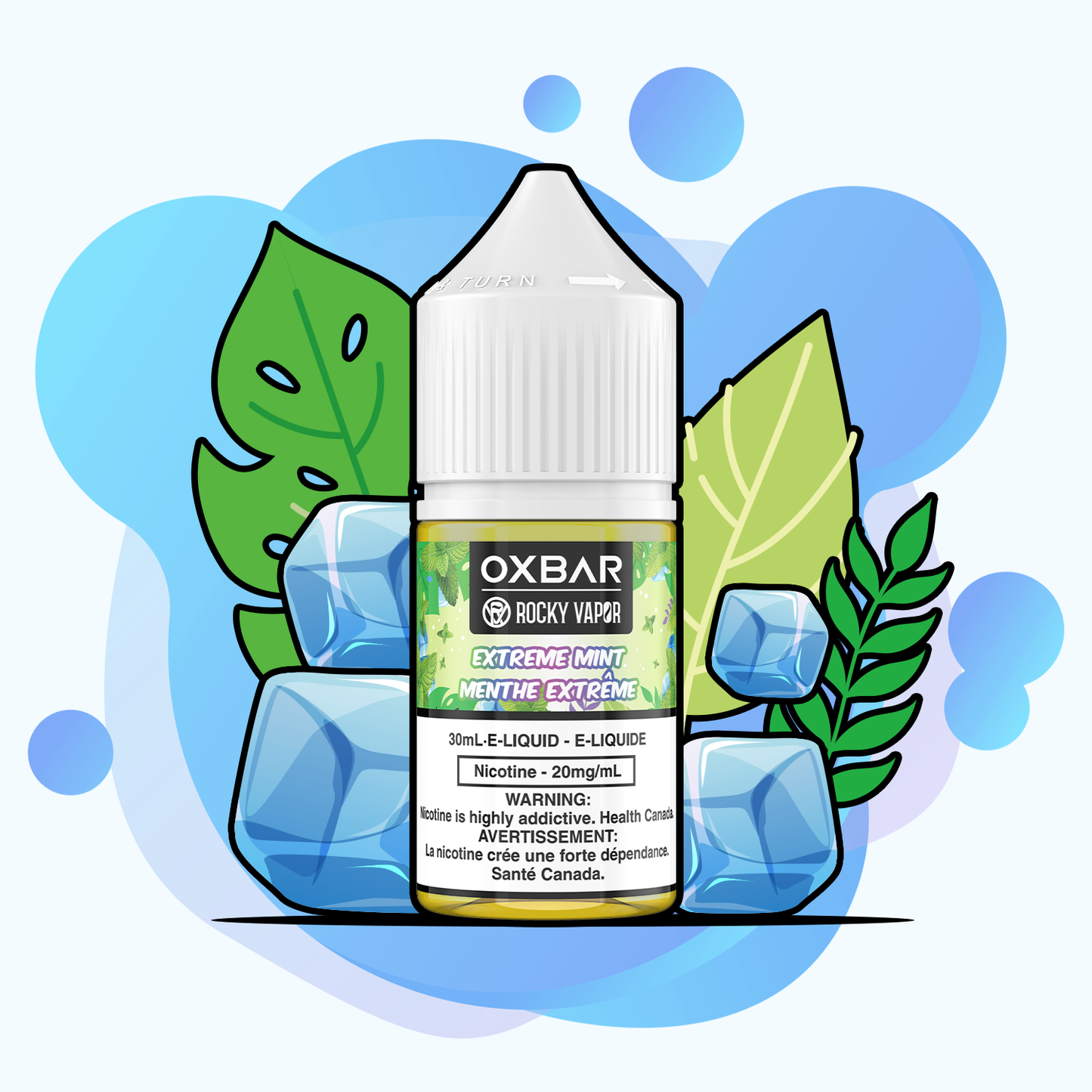Rocky Vapor OXBAR 30 mL Nic Salt E-Liquid – product view 4