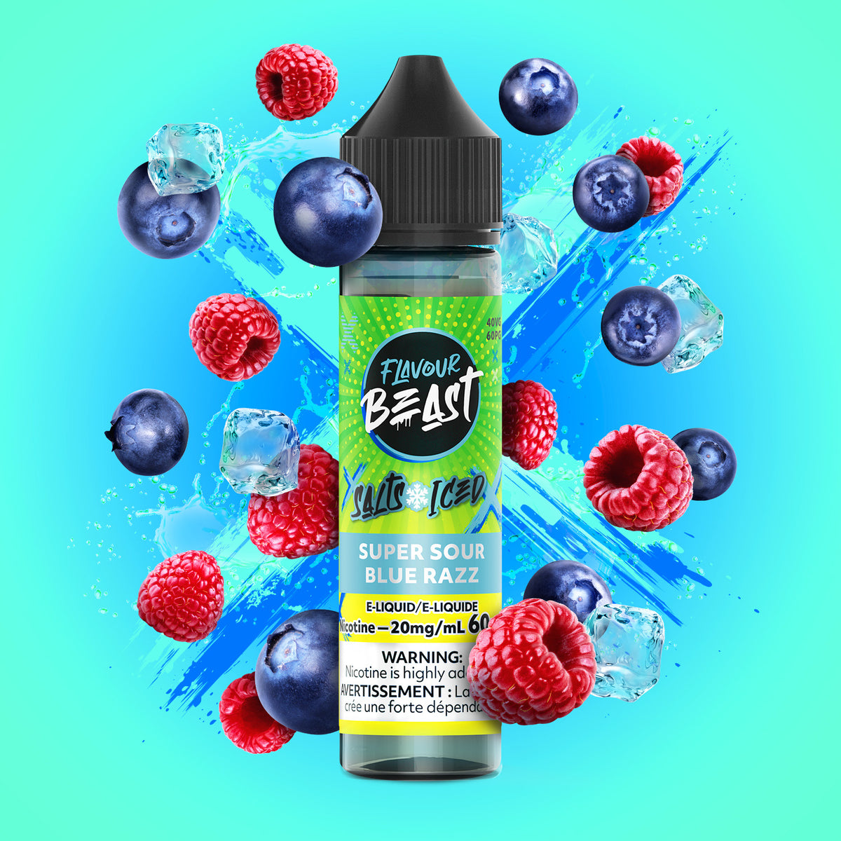 Flavour Beast 60 mL Nic Salt E-Liquid – product view 12