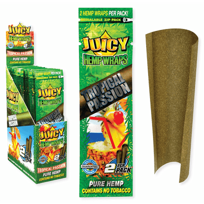 Juicy Hemp Flavoured Wraps