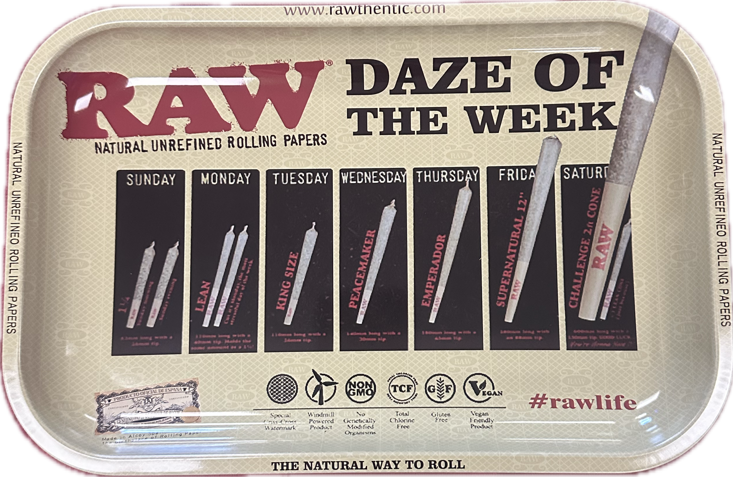 Medium rolling trays