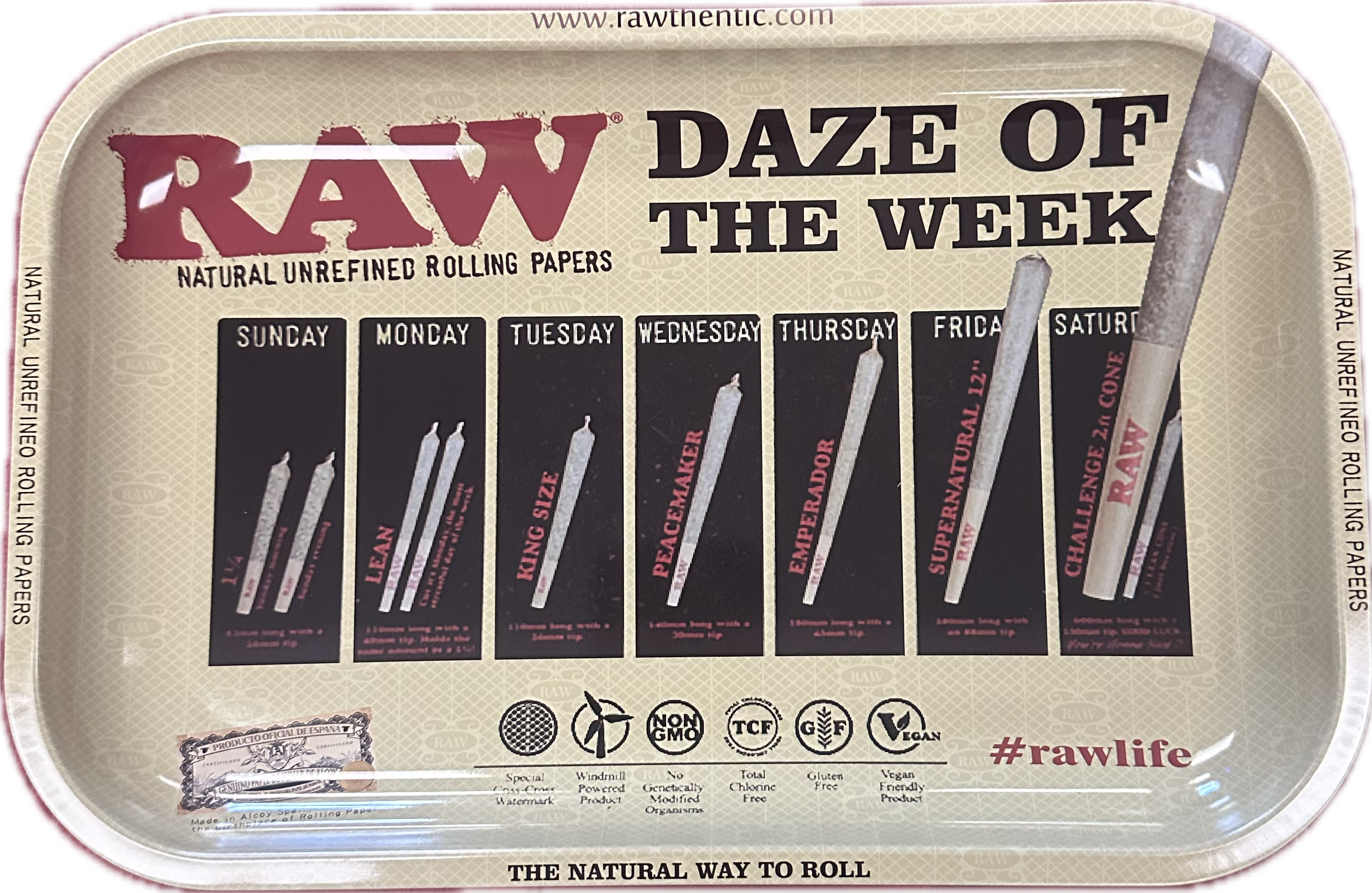 Medium rolling trays
