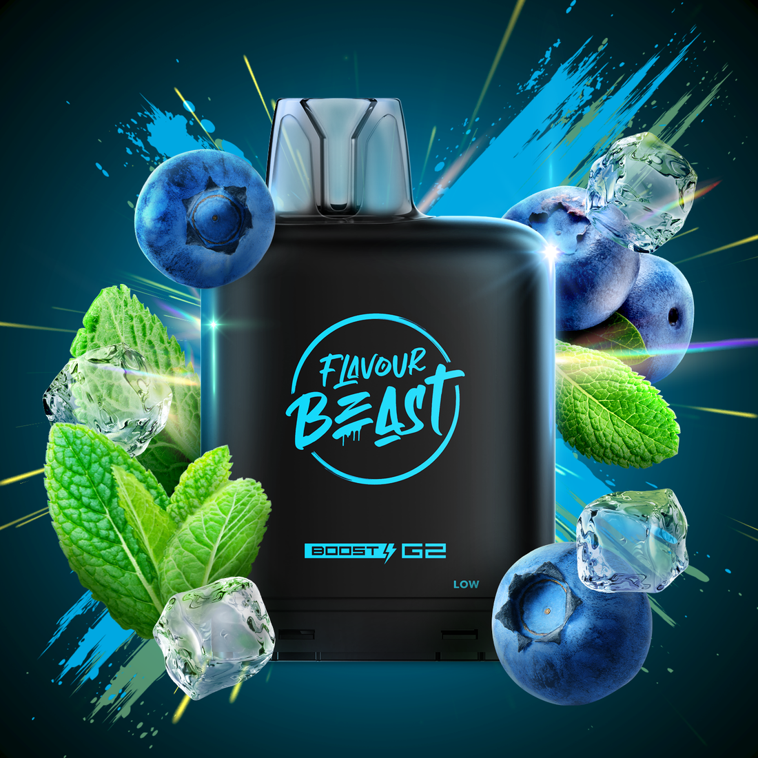 Flavour Beast Level X Boost G2 25K Pre-Filled Pod – Battery Not Included – product view 39