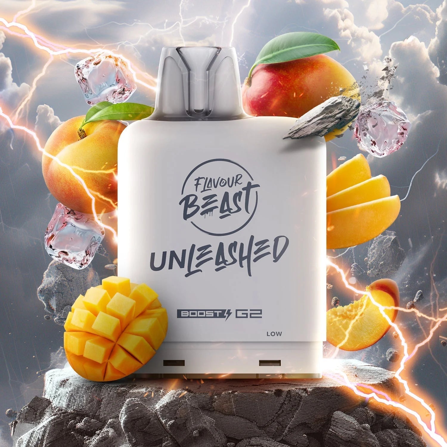 Level X  BOOST G2 Flavour Beast Pod 25k (BATTERY NOT INCLUDED)