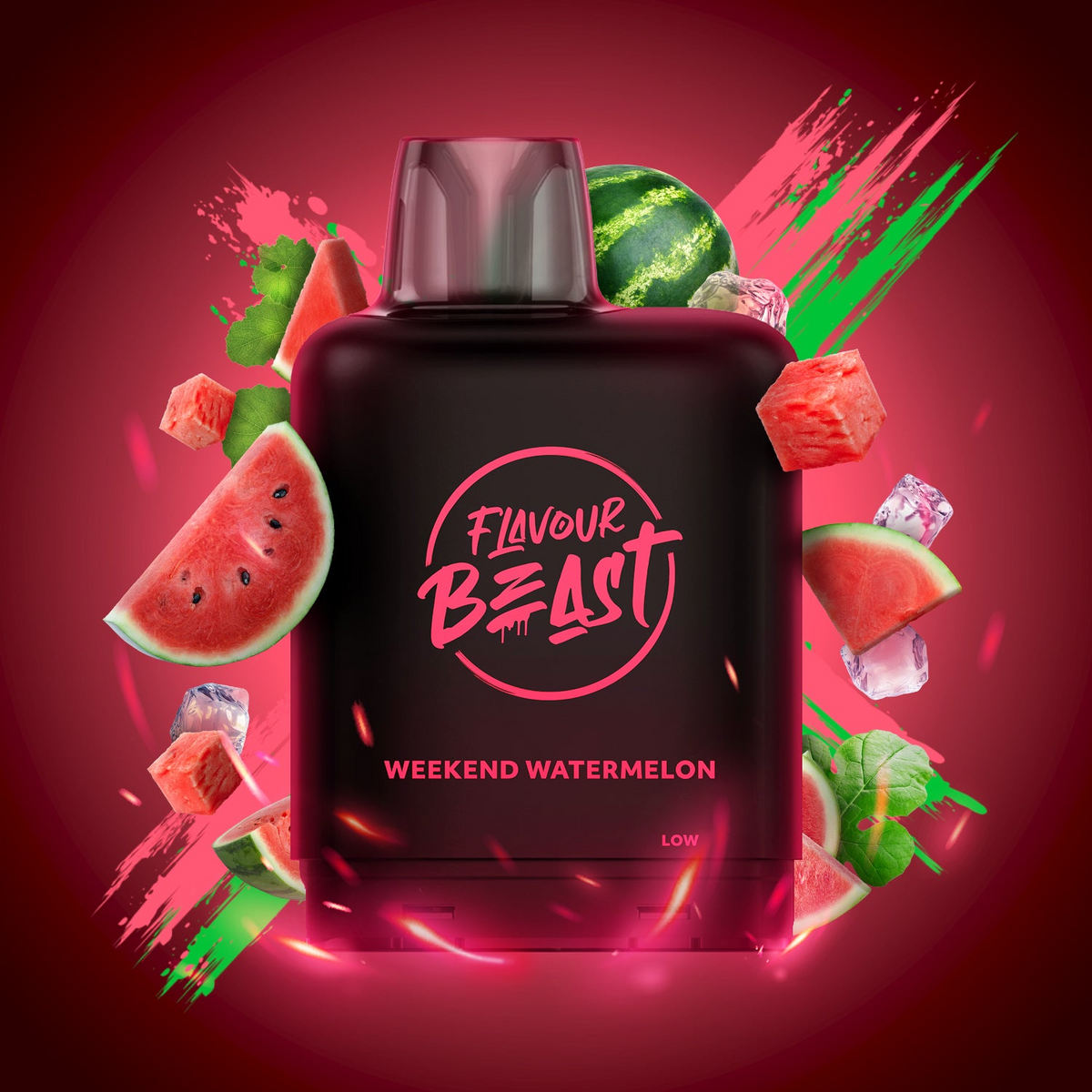 Flavour Beast Level X Boost G2 25K Pre-Filled Pod – Battery Not Included – product view 23