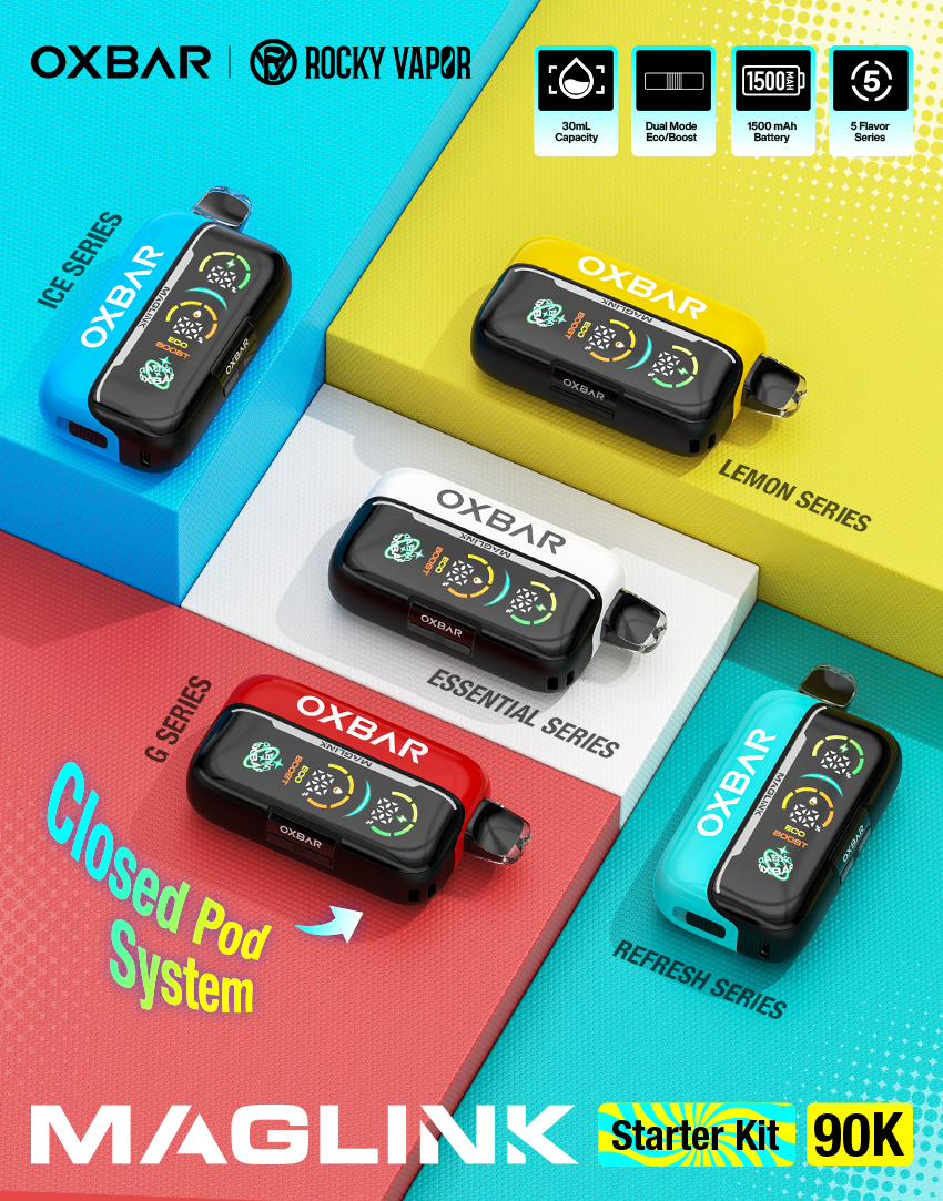 Rocky Vapor OXBAR Maglink 90K Starter Kit