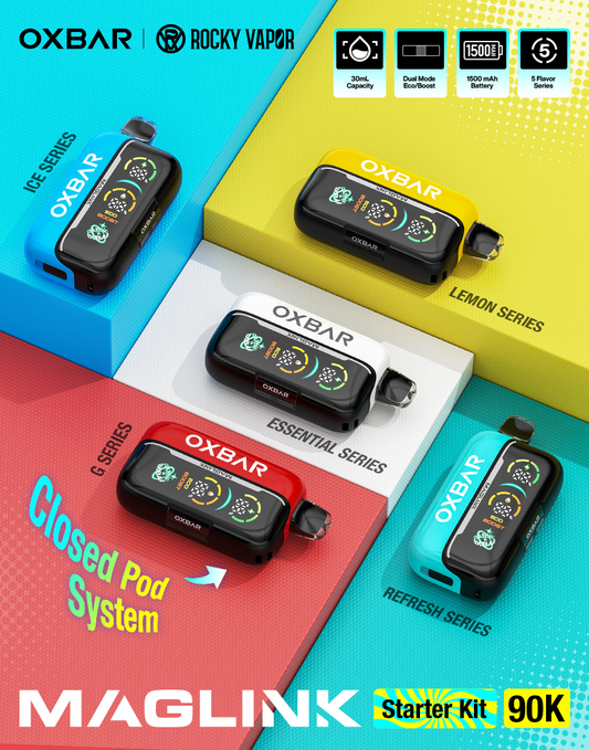 Rocky Vapor OXBAR Maglink 90K Starter Kit