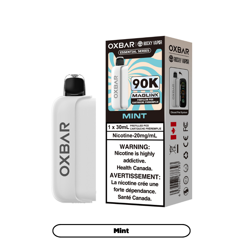 Rocky Vapor Oxbar Maglink 90K Prefilled Pod ( BATERRY NOT INCLUDED)