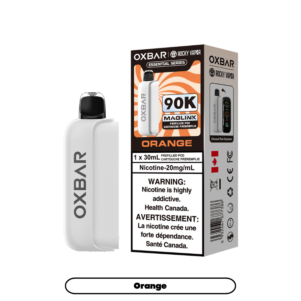 Rocky Vapor Oxbar Maglink 90K Prefilled Pod ( BATERRY NOT INCLUDED)