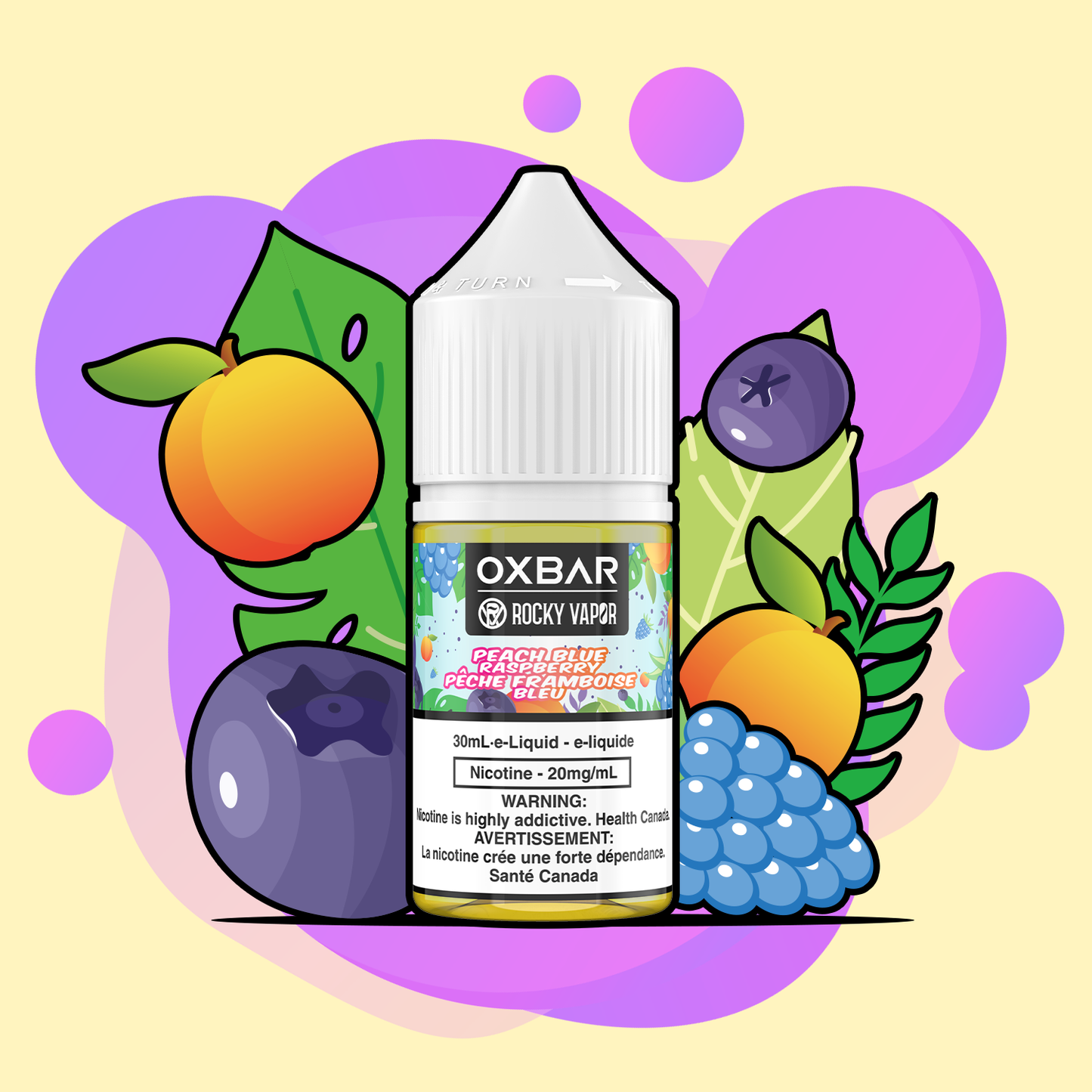Rocky Vapor OXBAR 30 mL Nic Salt E-Liquid – product view 7