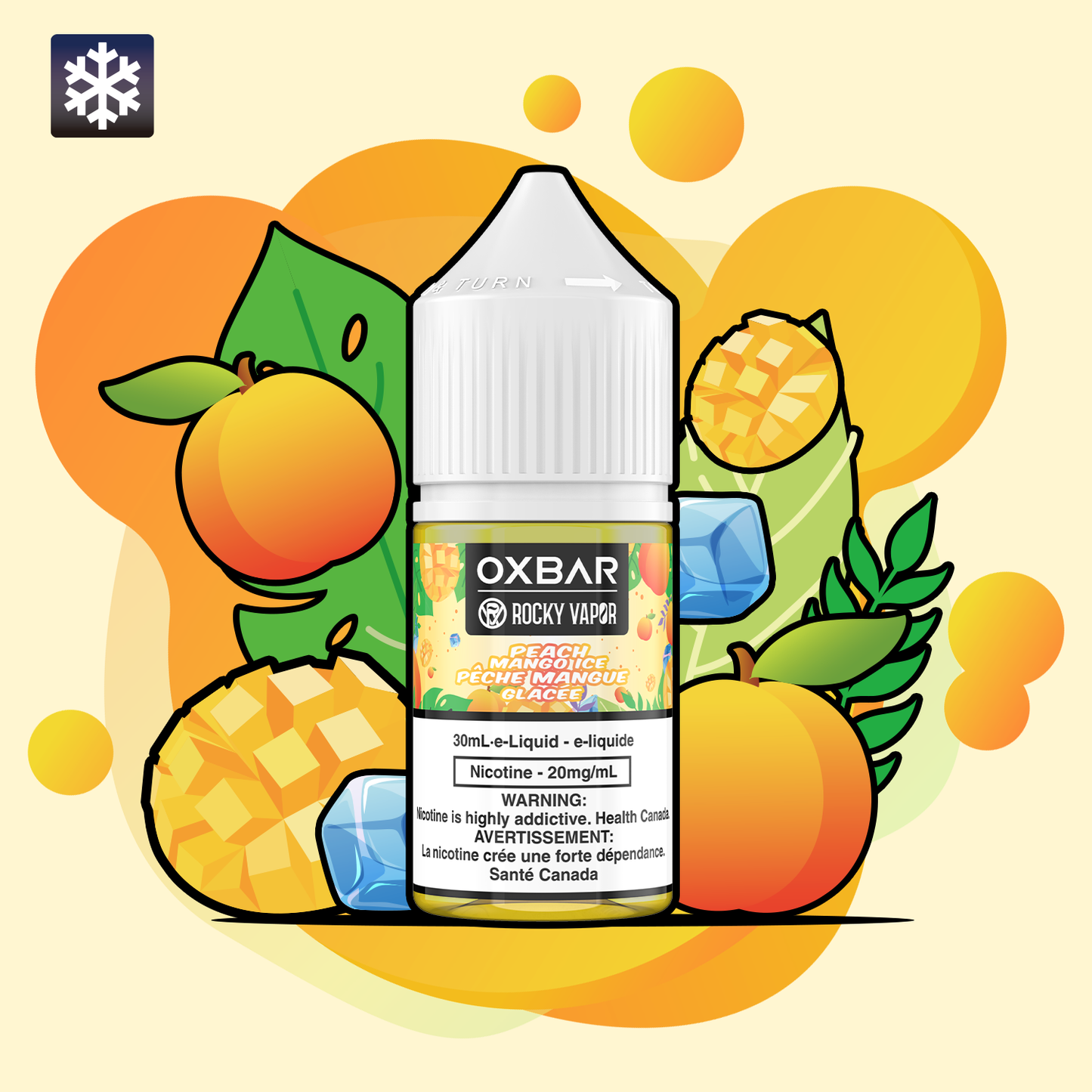 Rocky Vapor OXBAR 30 mL Nic Salt E-Liquid – product view 8
