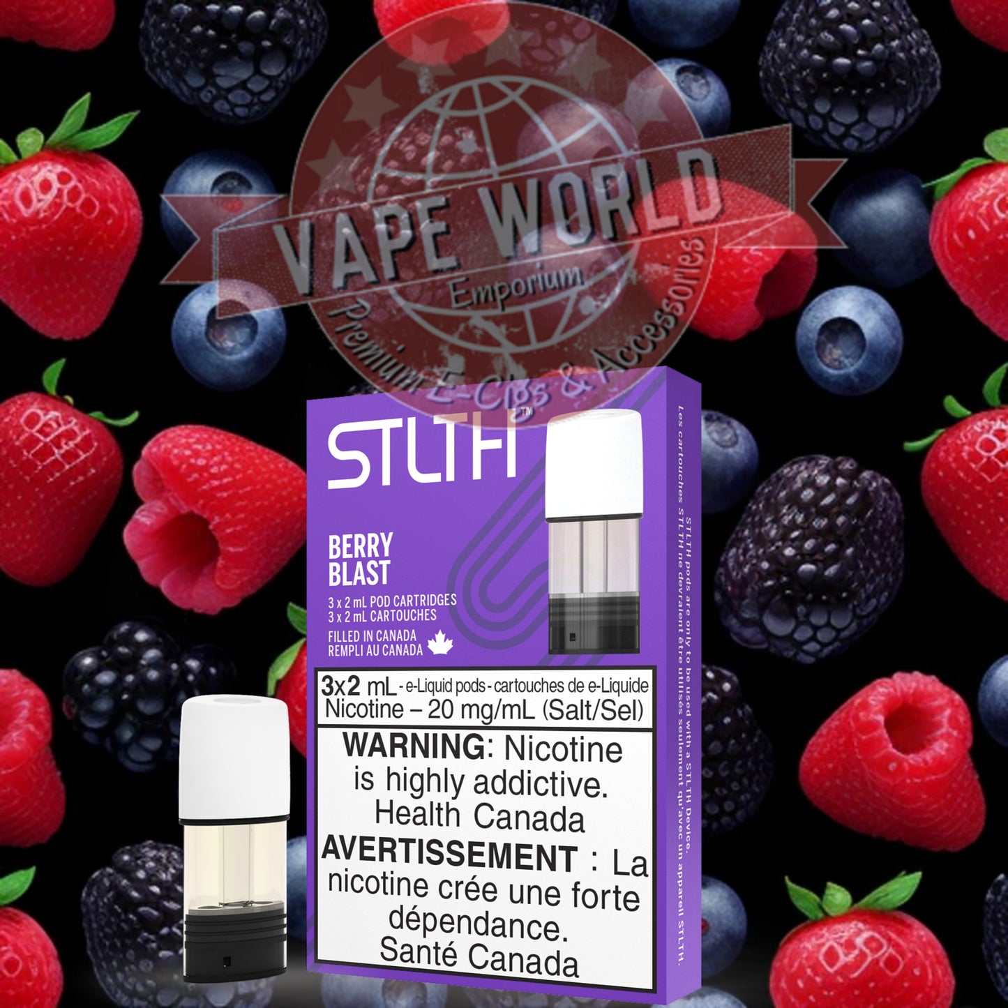 STLTH Pre-Filled Pods – product view 3