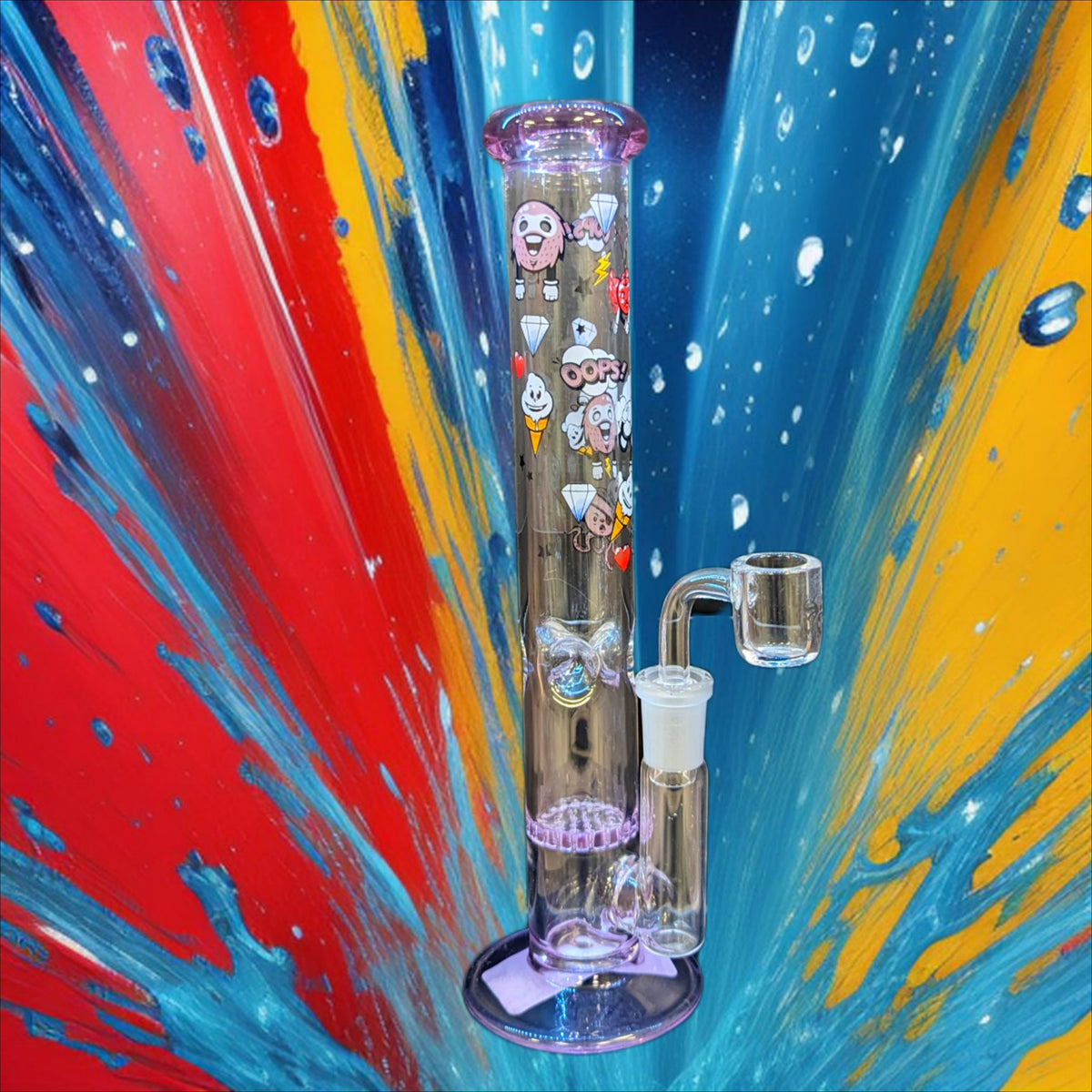 Xtreme Honeycomb Dab Rigs – Bowl Not Included – product view 3