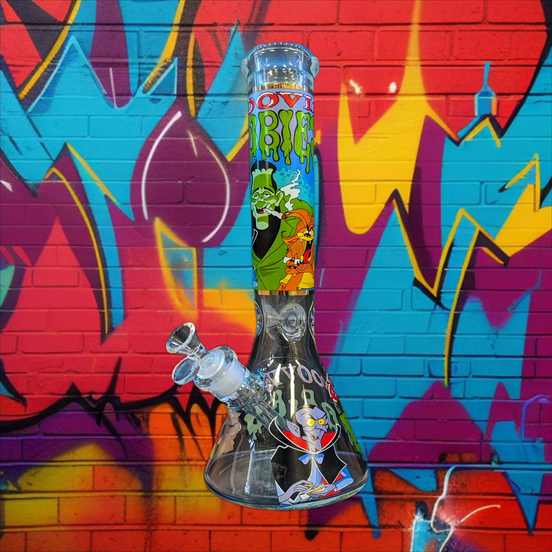 Scooby Doo Frankenstien Beaker Bong