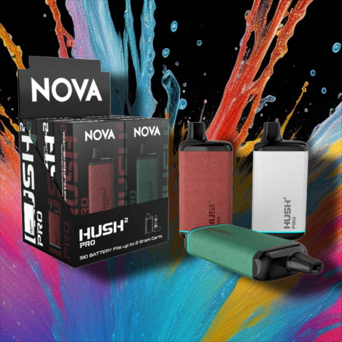 Nova Hush 2 Pro 510 Cannabis Oil Battery (Box)