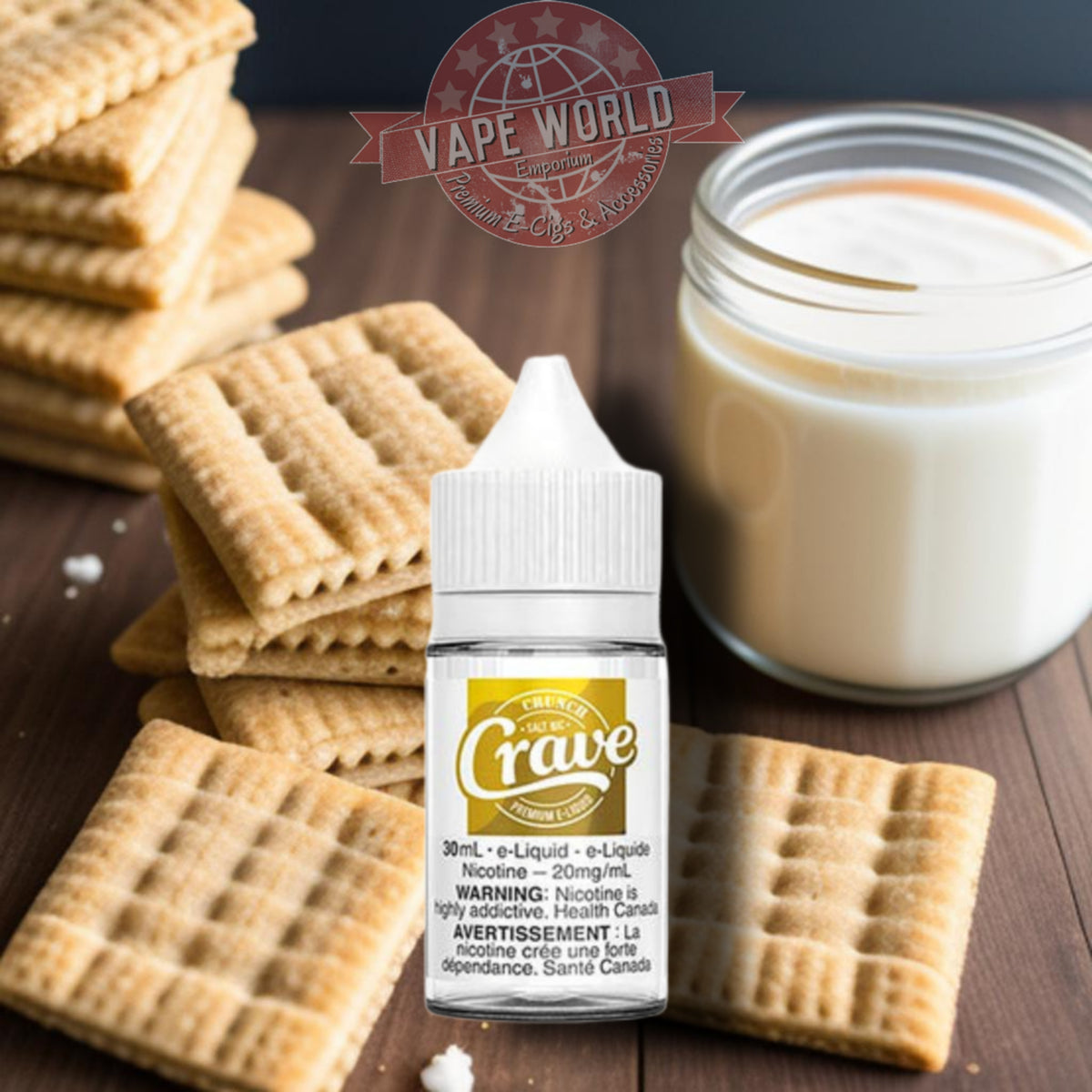 Crave 30 mL Nic Salt E-Liquid – product view 4