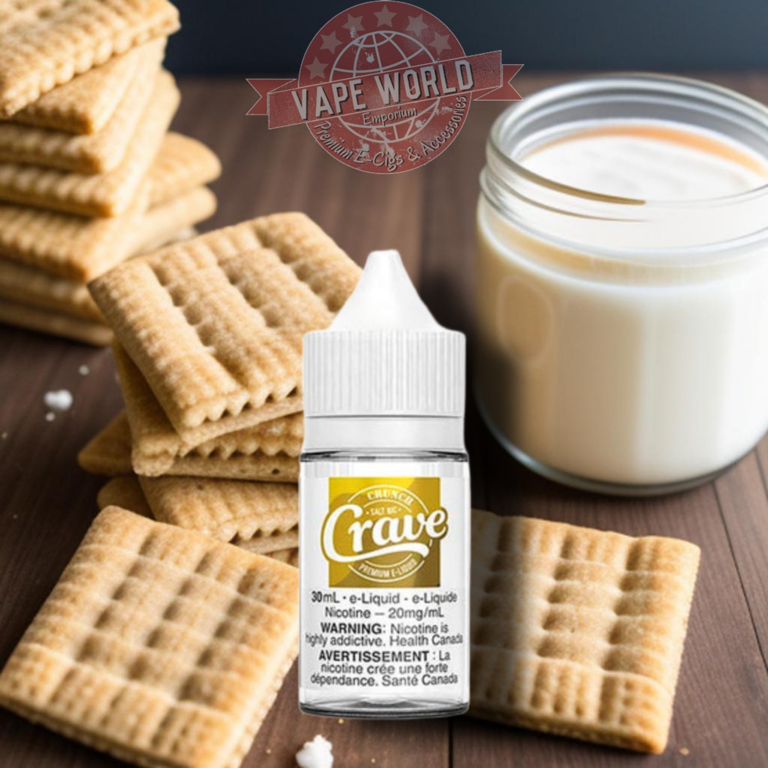 Crave Salt E-liquid 30mL