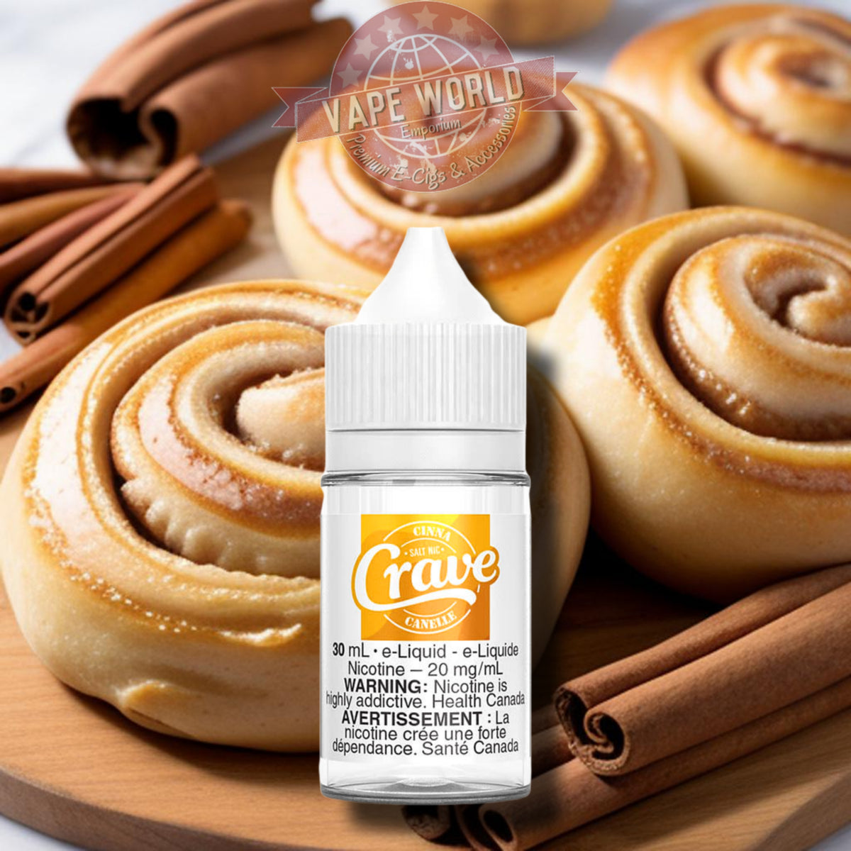 Crave 30 mL Nic Salt E-Liquid – product view 3