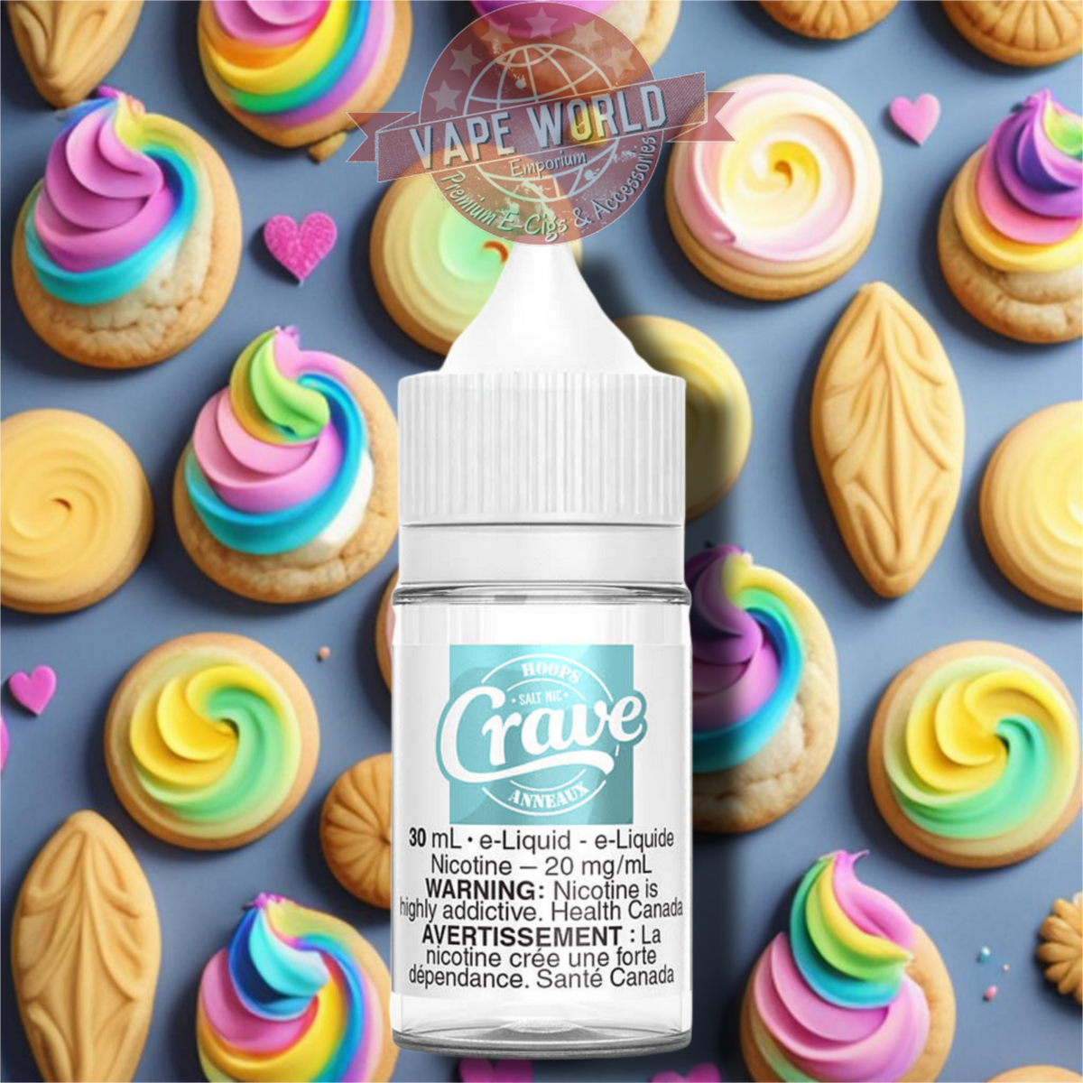 Crave 30 mL Nic Salt E-Liquid – product view 9