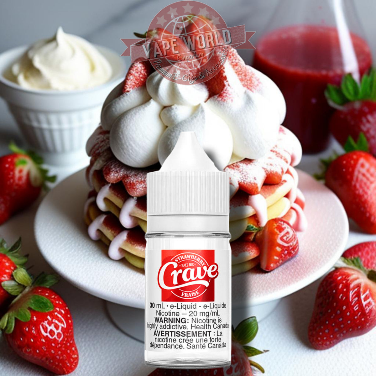 Crave 30 mL Nic Salt E-Liquid – product view 2