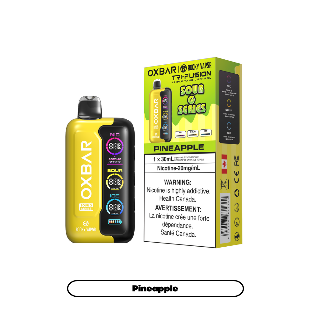 Rocky Vapor OXBAR Tri-Fusion 30 mL Disposable – product view 22
