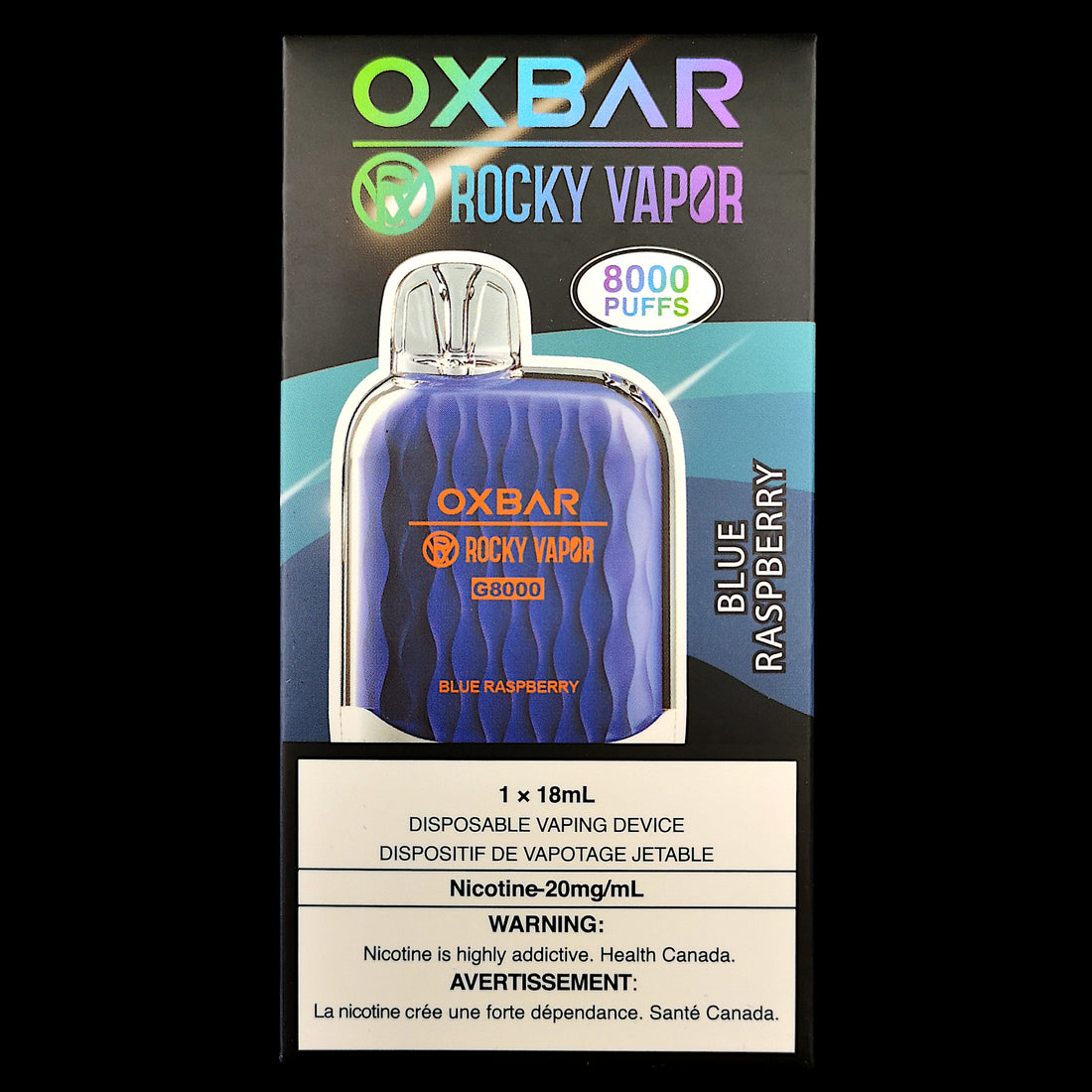 Oxbar 8000 puff disposable