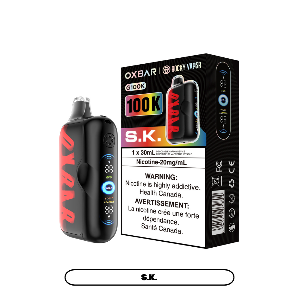 OXBAR G100K Disposable – product view 13