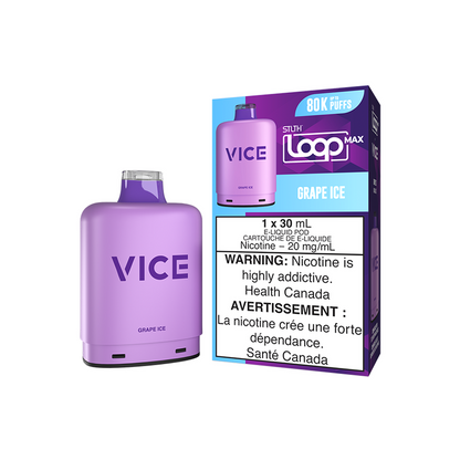 STLTH LOOP MAX X VICE Prefilled Pod ( BATERRY NOT INCLUDED)
