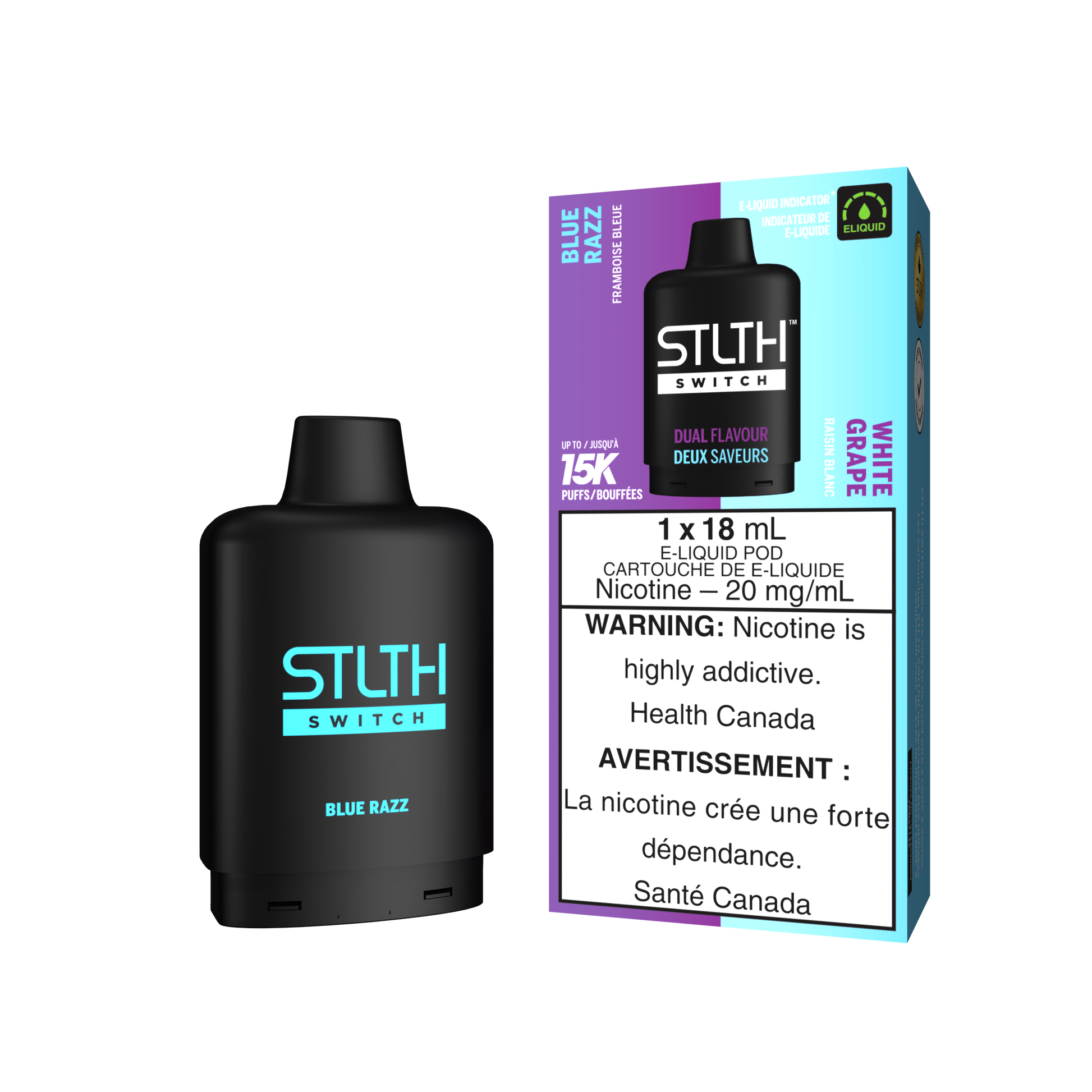 STLTH LOOP Switch 15K Pre-Filled Pods – Battery Not Included – product view 15