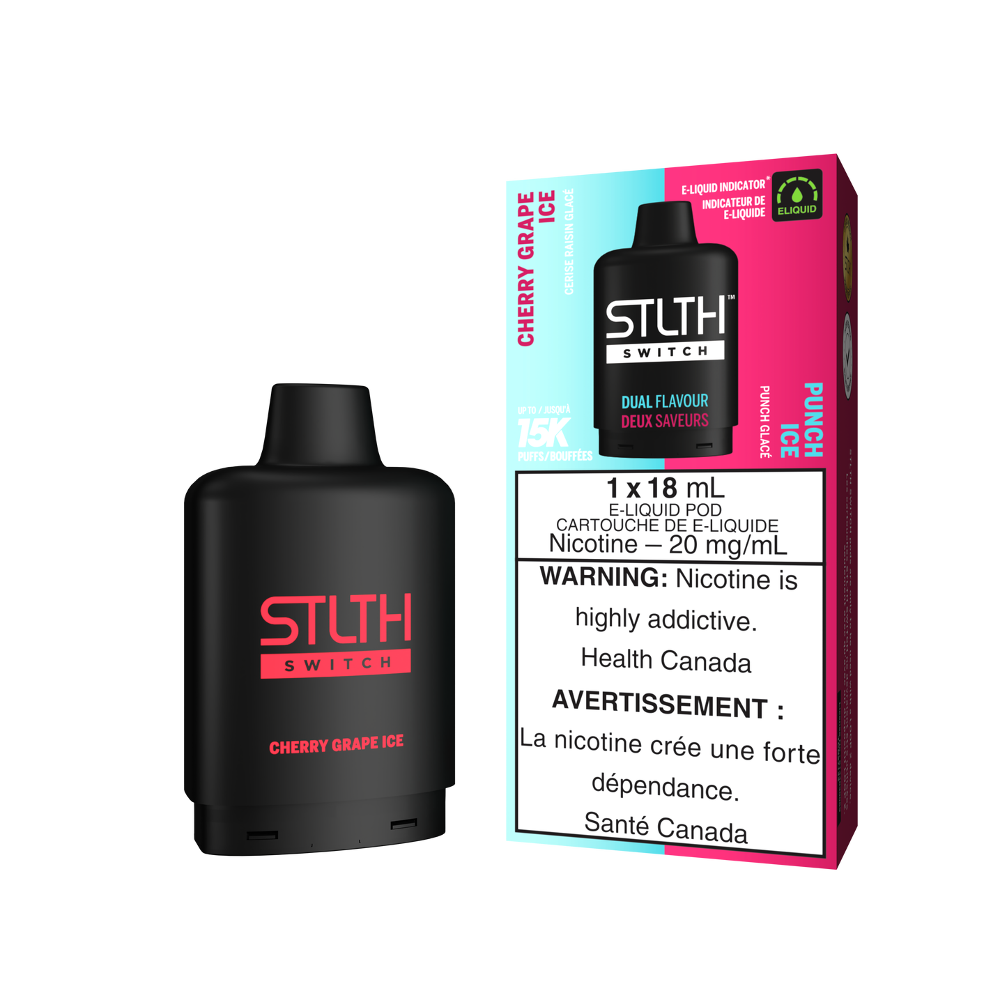 STLTH LOOP Switch 15K Pre-Filled Pods – Battery Not Included