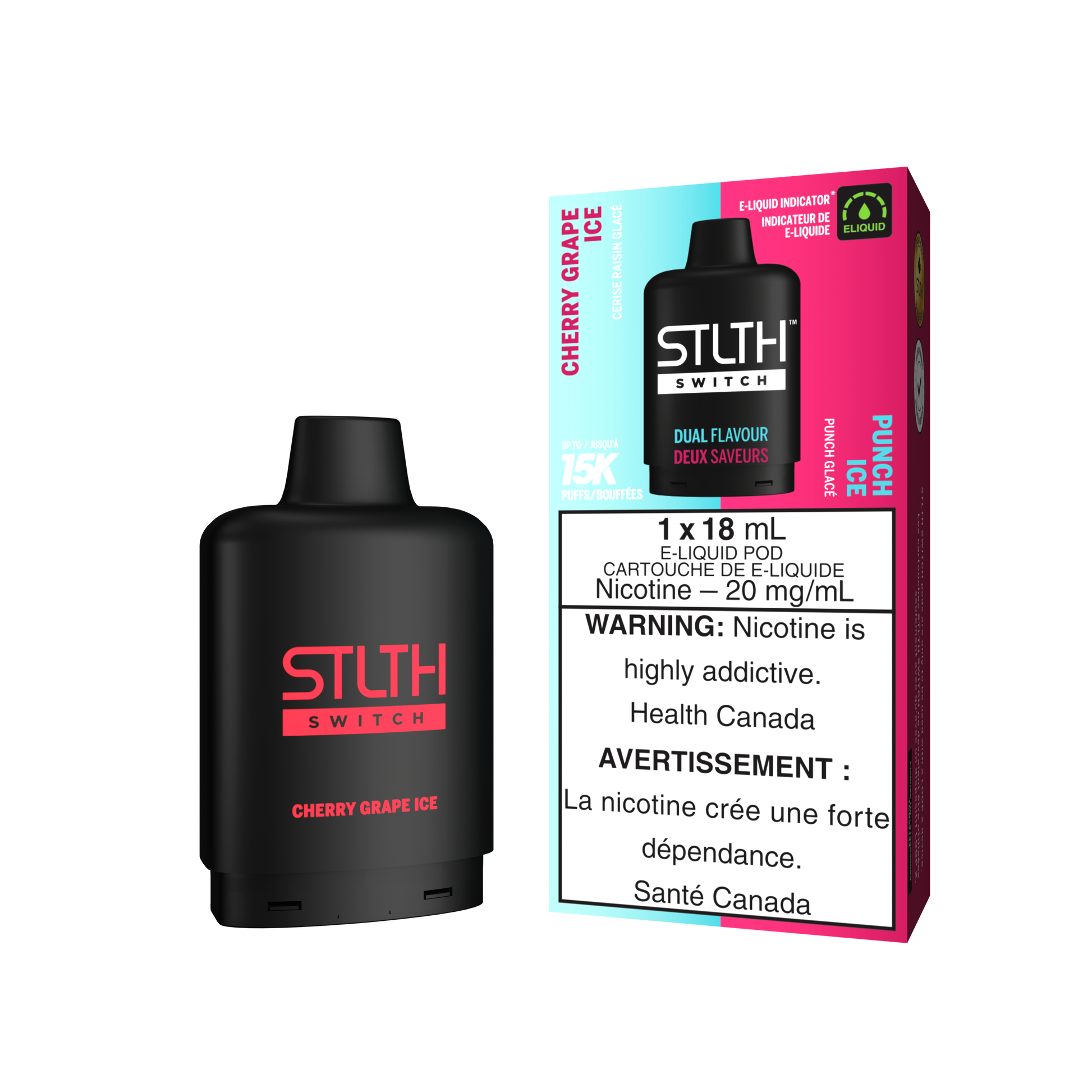 STLTH LOOP Switch 15K Pre-Filled Pods – Battery Not Included