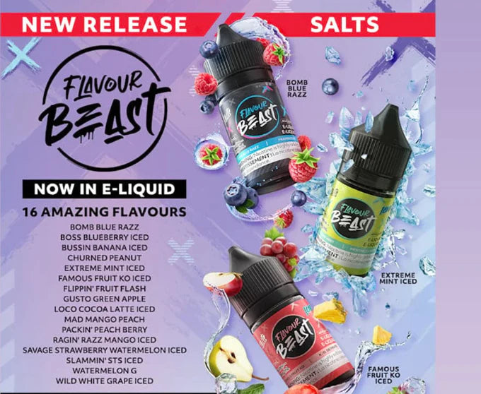 Flavour Beast 30 mL Nic Salt E-Liquid