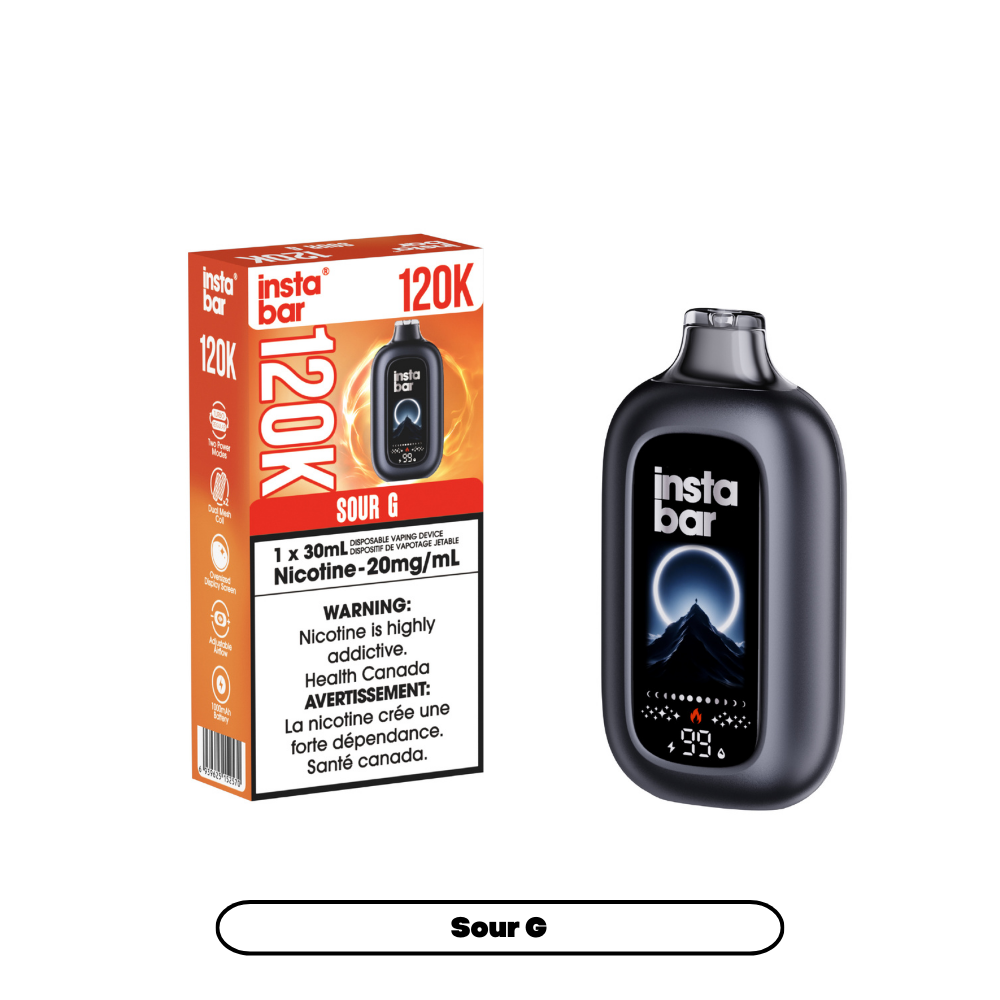 OXBAR Insta Bar 120K Disposable – product view 9
