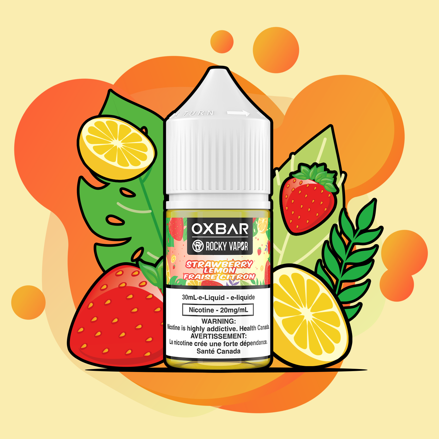 Rocky Vapor OXBAR 30 mL Nic Salt E-Liquid – product view 11
