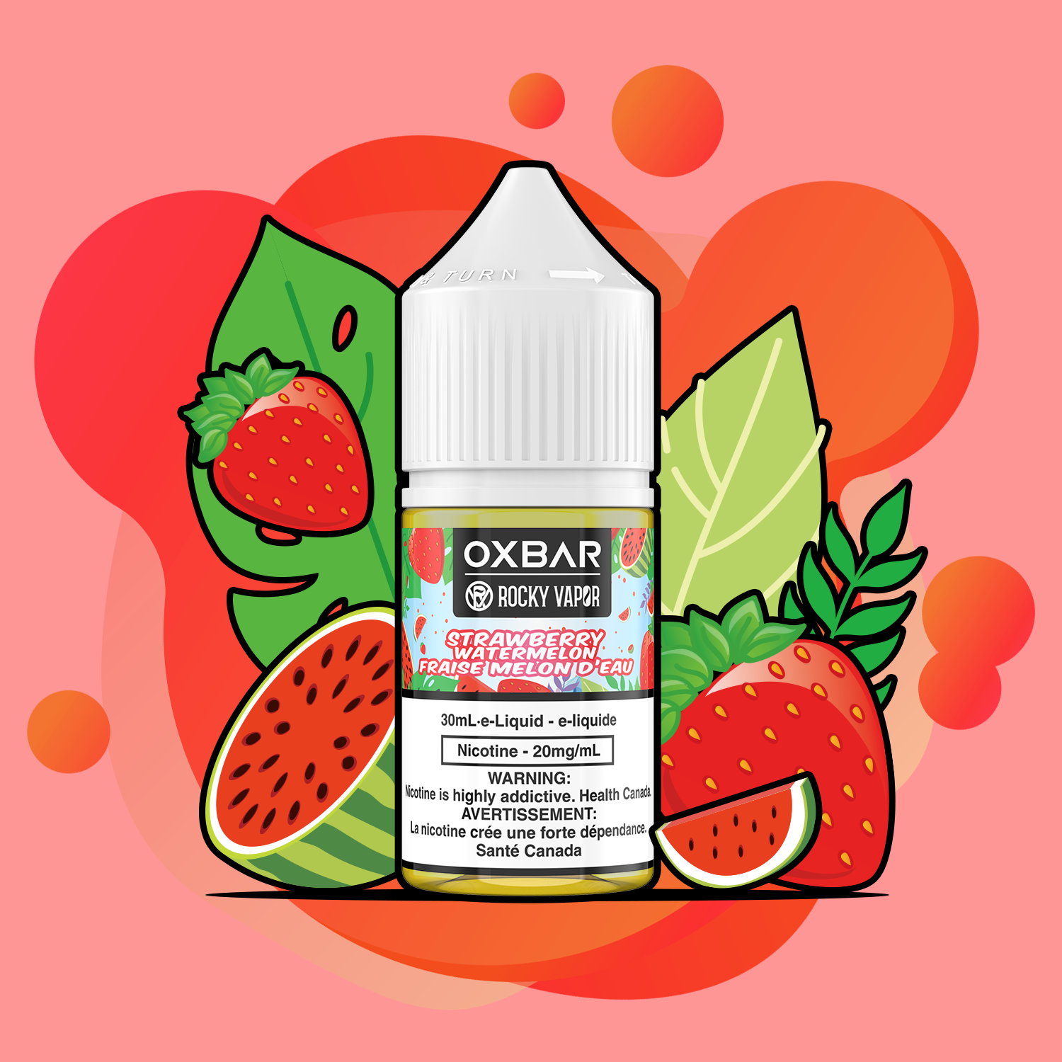 Rocky Vapor OXBAR 30 mL Nic Salt E-Liquid – product view 12