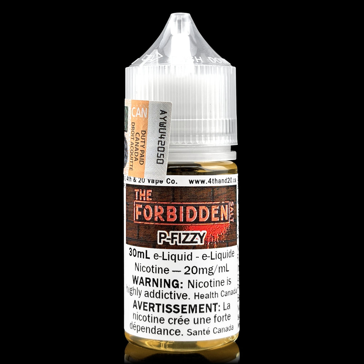 The Forbidden 30 mL Nic Salt E-Liquid