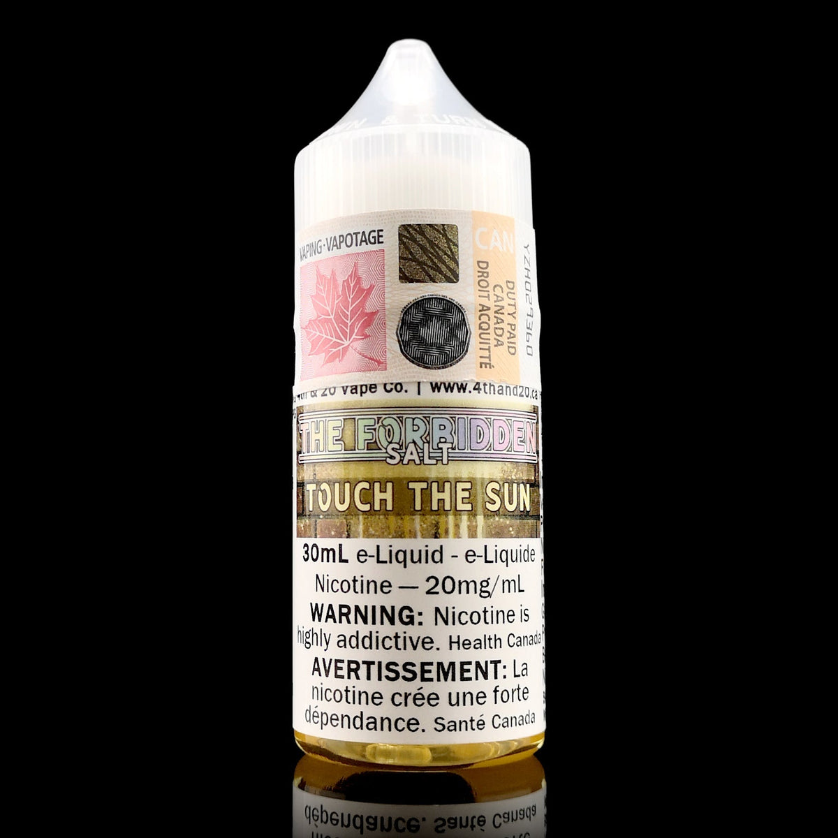 The Forbidden 30 mL Nic Salt E-Liquid – product view 2