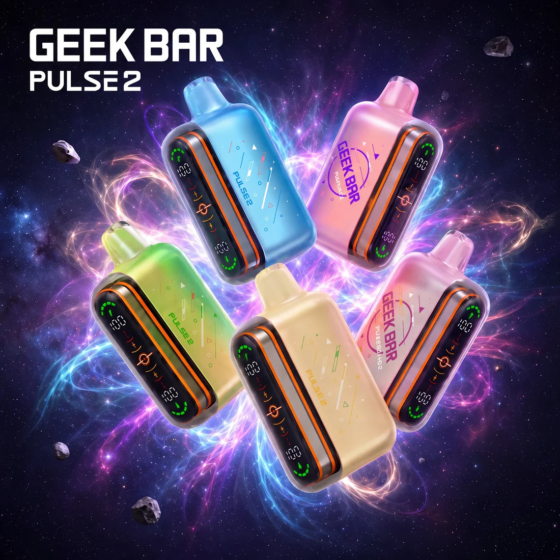 Geek Bar Pulse 2 80K Disposable Vape – 20 mL