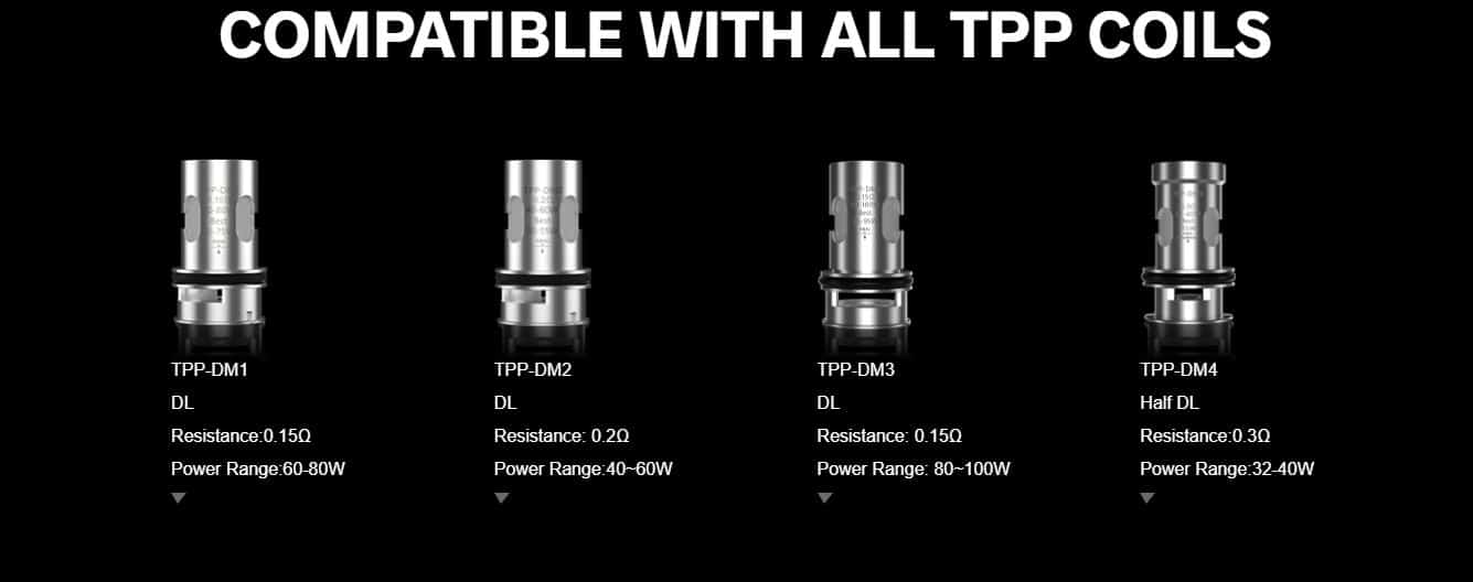 VooPoo TPP Mesh Replacement Coils (3 Pack)