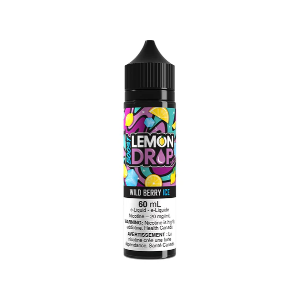 Lemon Drop Boost 60 mL 20 mg Nic Salt E-Liquid – product view 10