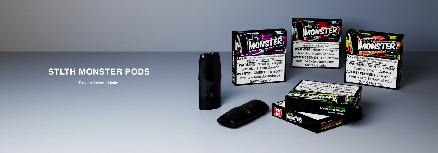 STLTH Monster Pre-Filled Pods – product view 2