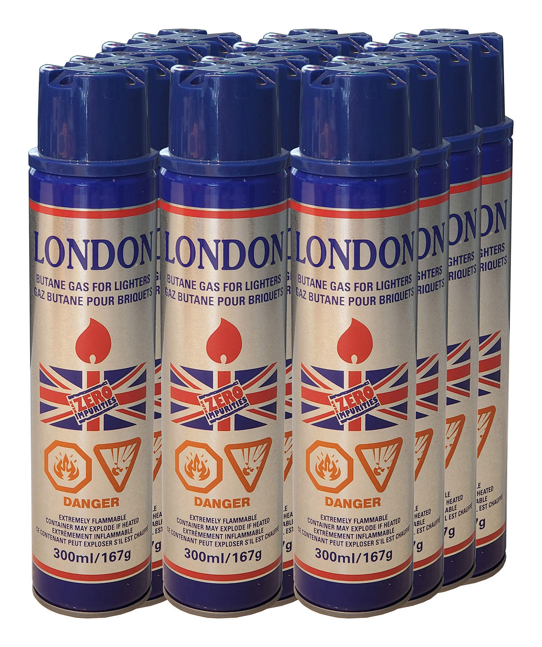 London Butane Gas for Lighters