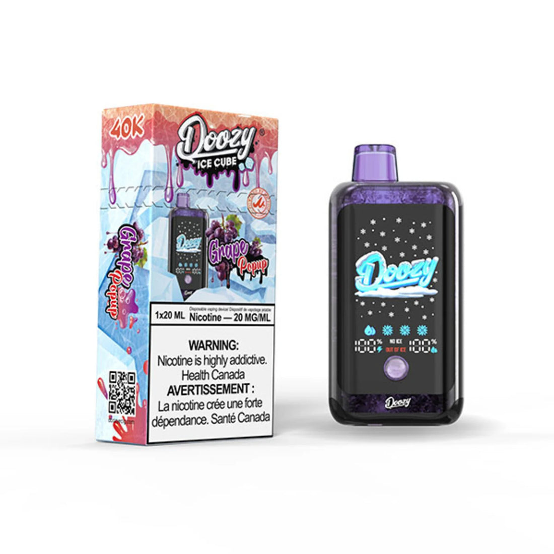 Mr. Fog Doozy Ice Cube 40k (Provincially Stamped)