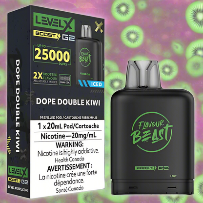 Level X BOOST &amp; BOOST G2 Flavour Beast Pod 15-25k (BATTERY NOT INCLUDED) Provincially stamped
