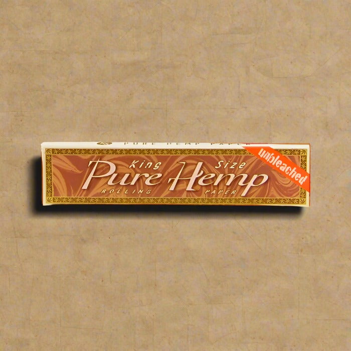 Pure Hemp Rolling Papers - Kingsize Unbleached