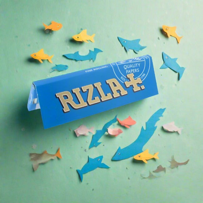 RIZLA Rolling papers - Blue 1 1/4