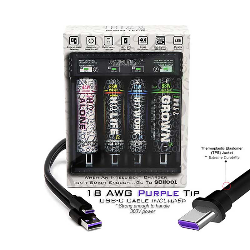 HohmTech School 4A 4-Bay Charger